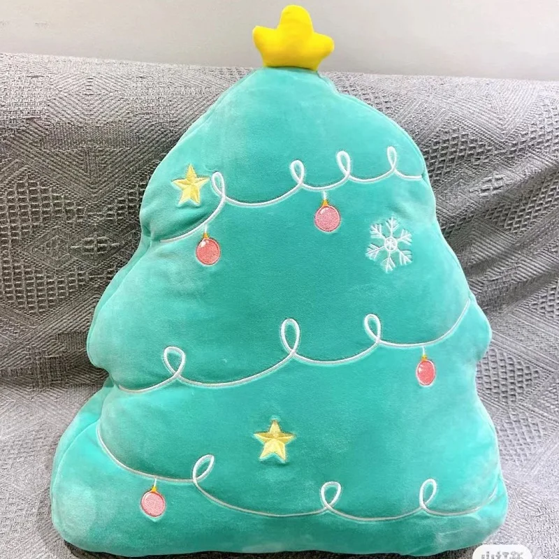 Cuscino Natalizio In Tessuto Morbido E Avvolgente Babbo Natale E Renna Con Sciarpe Rosse E Verdi Decorazione Festiva Da 5,65 € | DHgate