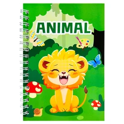 Children's Watercolor Painting Set: 24 - Piece Art Kit with Fun Themes - Little lion