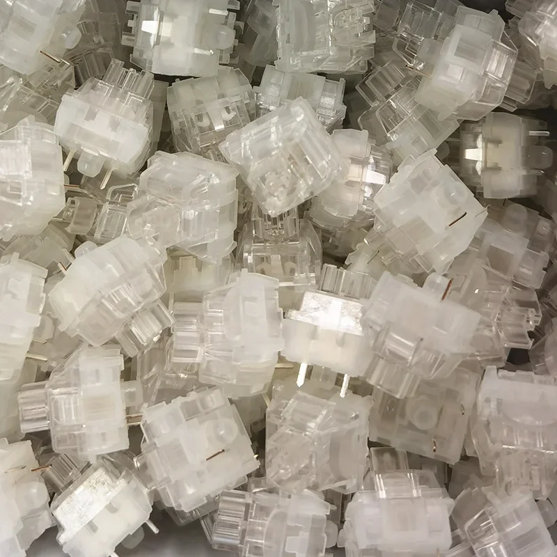 Teclado Mecânico Ttc-frozen Switch v2 Interruptores Silenciosos Pinos Linear 39gf Rgb Transparente Teclado de Jogos Personalizado para Gamer - Imagem 5