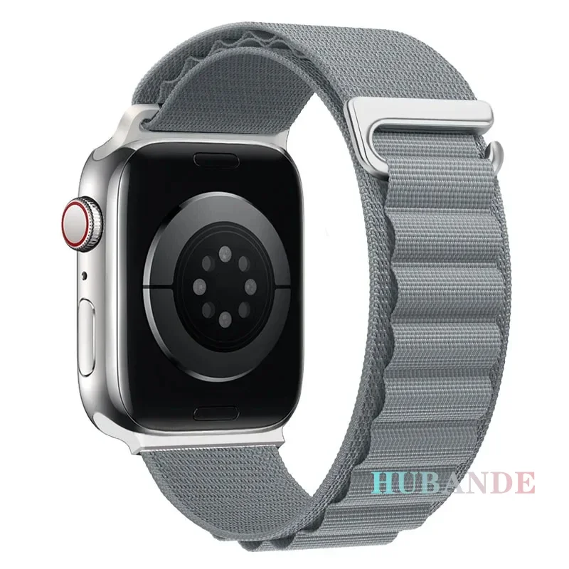 Alpine Loop Nylon Strap for Apple Watch - Vibrant and Durable Design