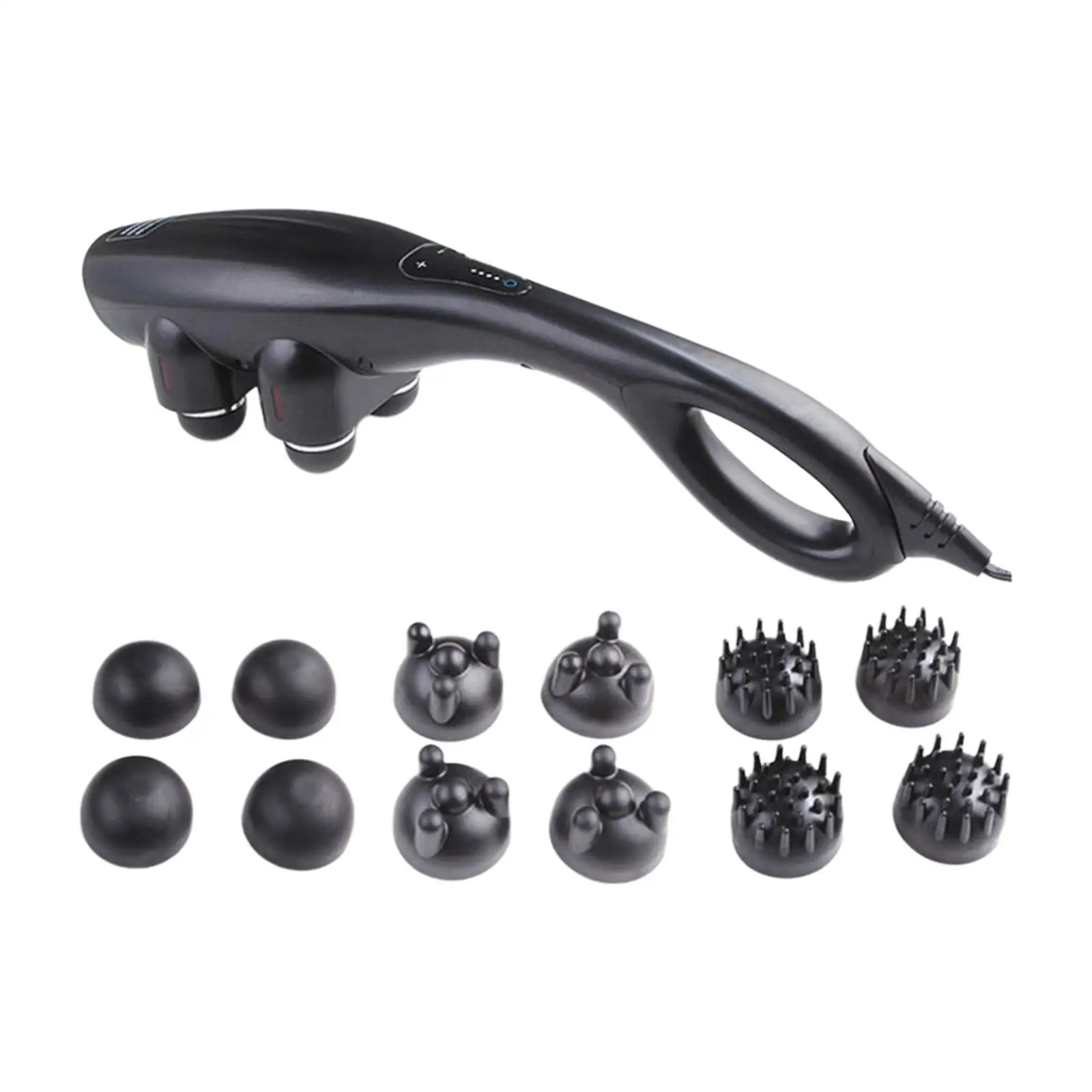 

Electric Back Massage Machine Relaxation Suitable in Office Home Gym Travel Durable Handheld Massage for Hips Body Leg Waist EU