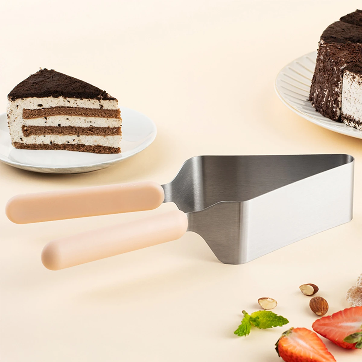 Stainless Steel Cake Slicer Cake Cutter with Anti-slip Handle ...