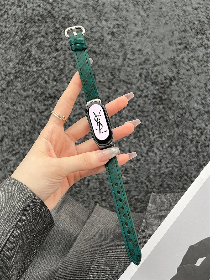 Premium Leather Strap - Sporty Replacement Band