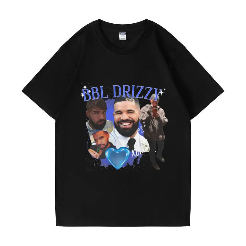 

Drake Tshirt Funny Rap Meme T-shirt Summer Men Women Hip Hop Oversized T Shirts Rapper Streetwear Short Sleeve Tee Shirt Male