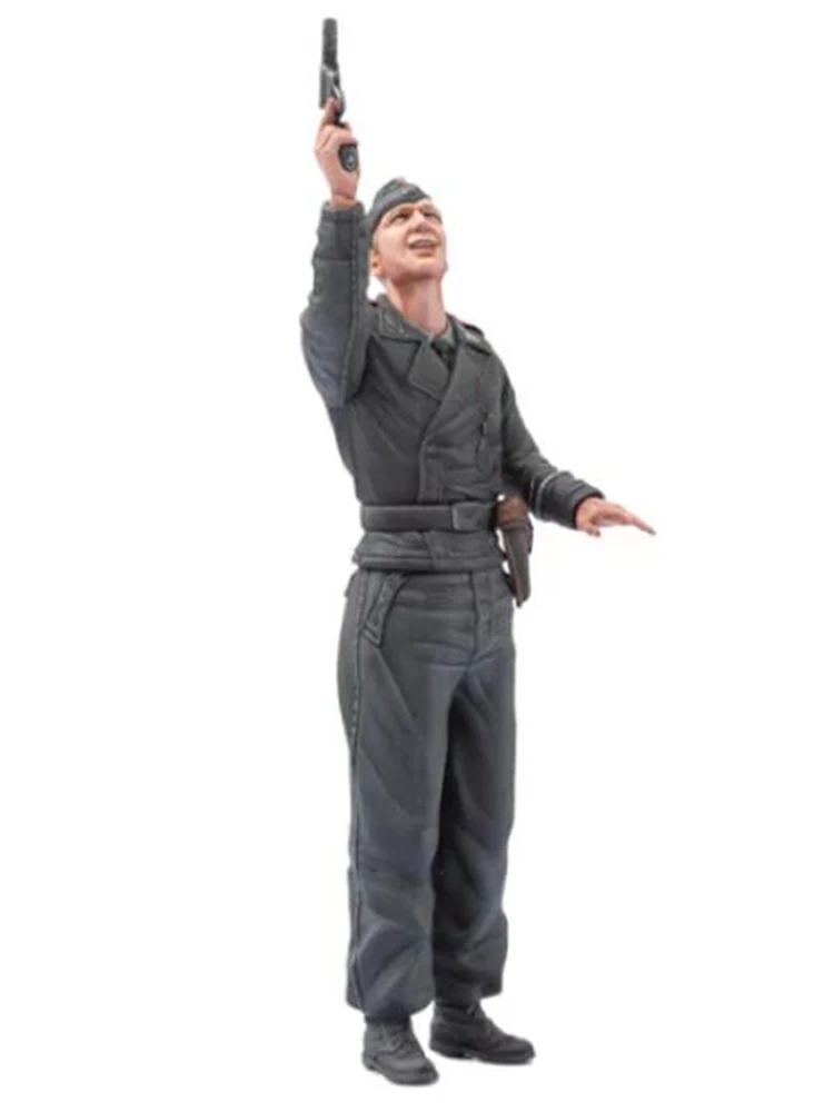 

Unassambled 1/16 modern fantasy officer soldier STAND Resin figure miniature model kits Unpainted