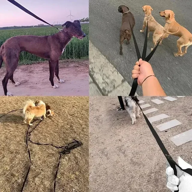 Long Nylon Pet Dog Leash For Small Big Dogs Cats Outdoor Hiking Puppy Lead Rope Durable Labrodor Traction Belt 1.5m 3m 10m 30m 6