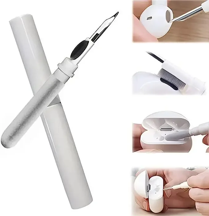 Bluetooth Earphone Cleaner Kit with Cleaning Pen and Brush Tool