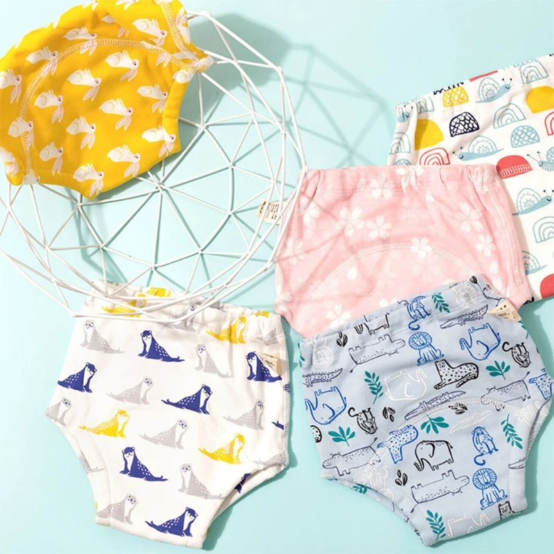 

Breathable Baby Nappy Urine Absorbent Diaper Reusable Baby Training Diapers