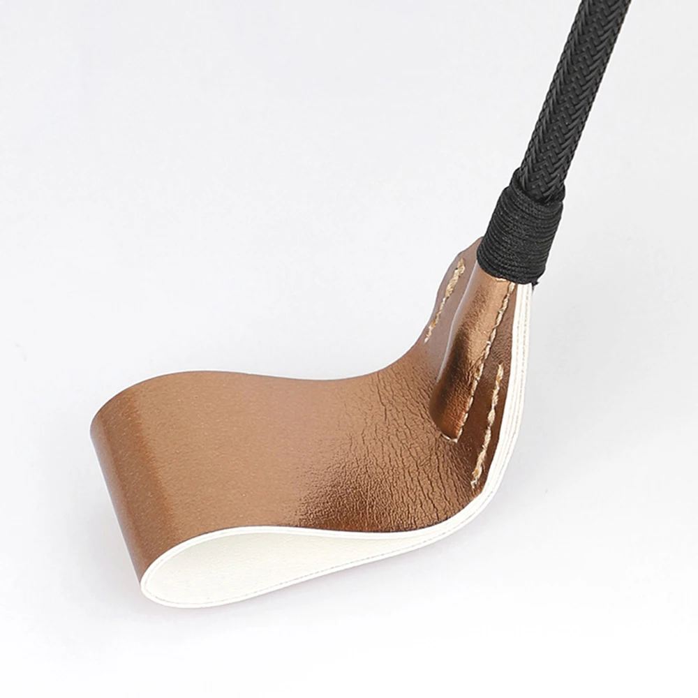 52CM Riding Crop PU Leather Whip Quality PU Leather Crops Equestrianism Horse Whips 4