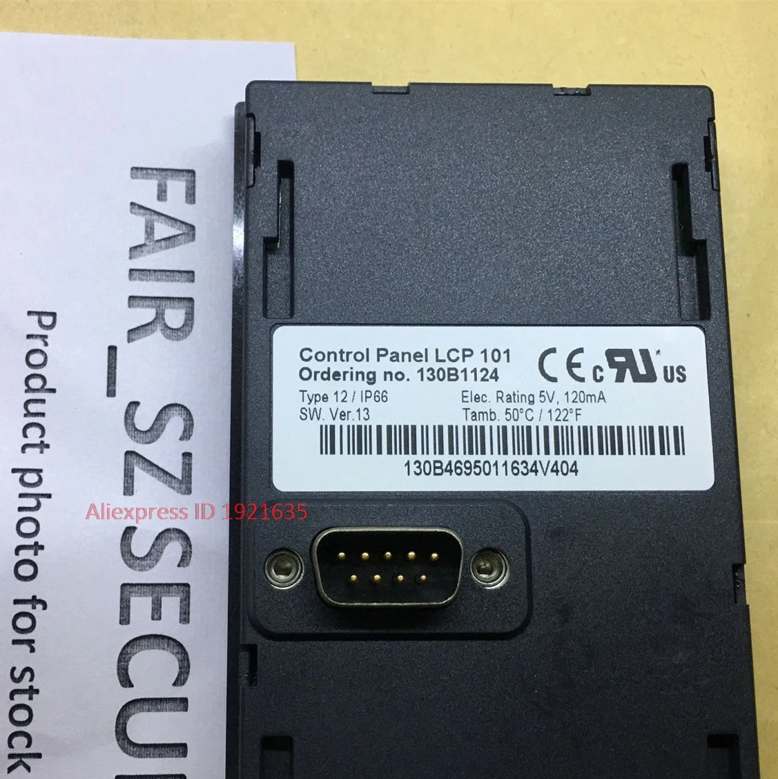 DAN.FOSS Control Pannel 130B1124 New In Stock FAIRSZ STORE