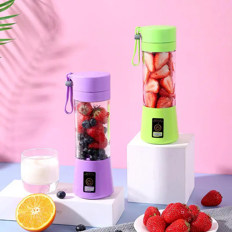 Mini Portable Blender Smoothie Fresh Juice Blender Rechargeable Portable  Blender For Smoothies Fruits Mini Electric Juicer Mixer - AliExpress