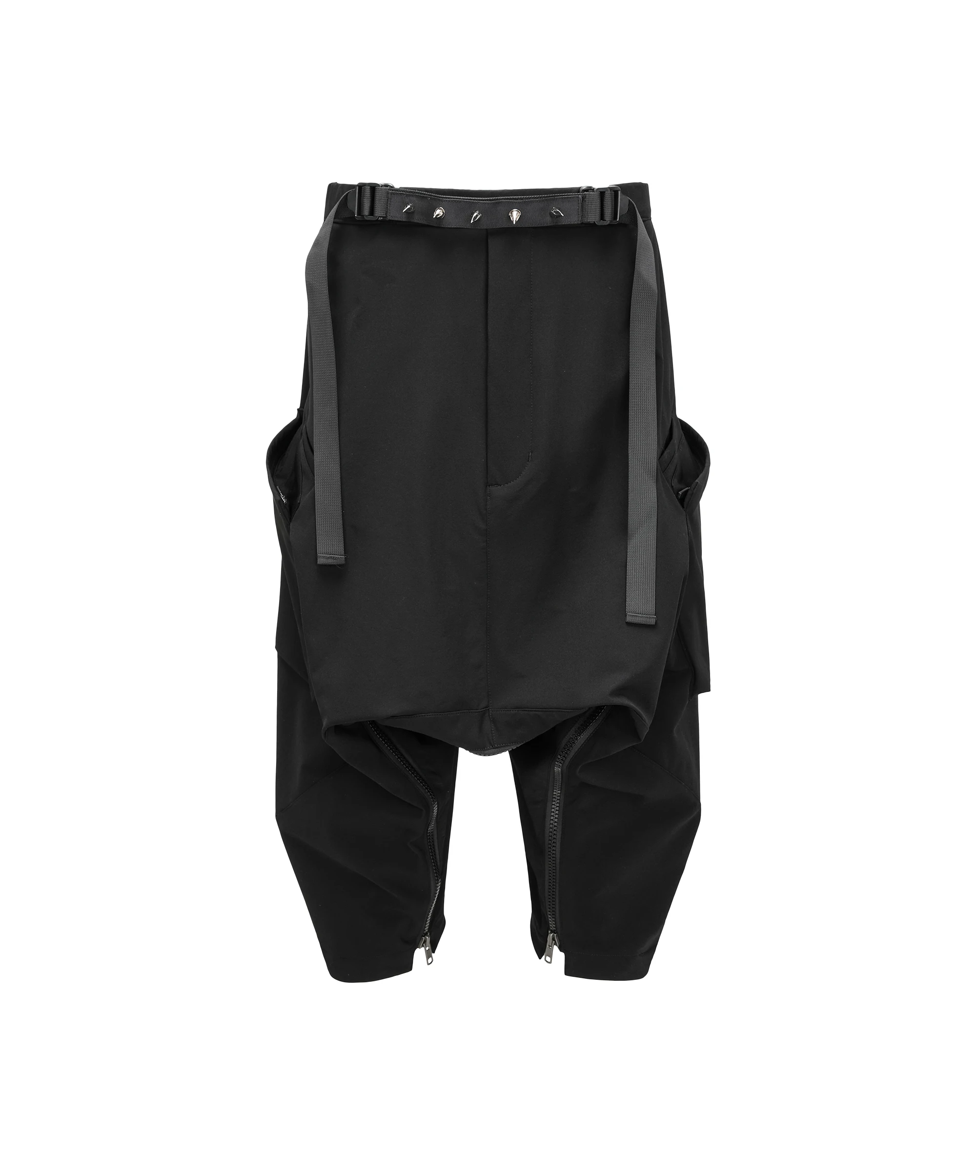 NJWN SK30DS Men's Loose Waterproof Zipper Multi-ket Cargo Pants