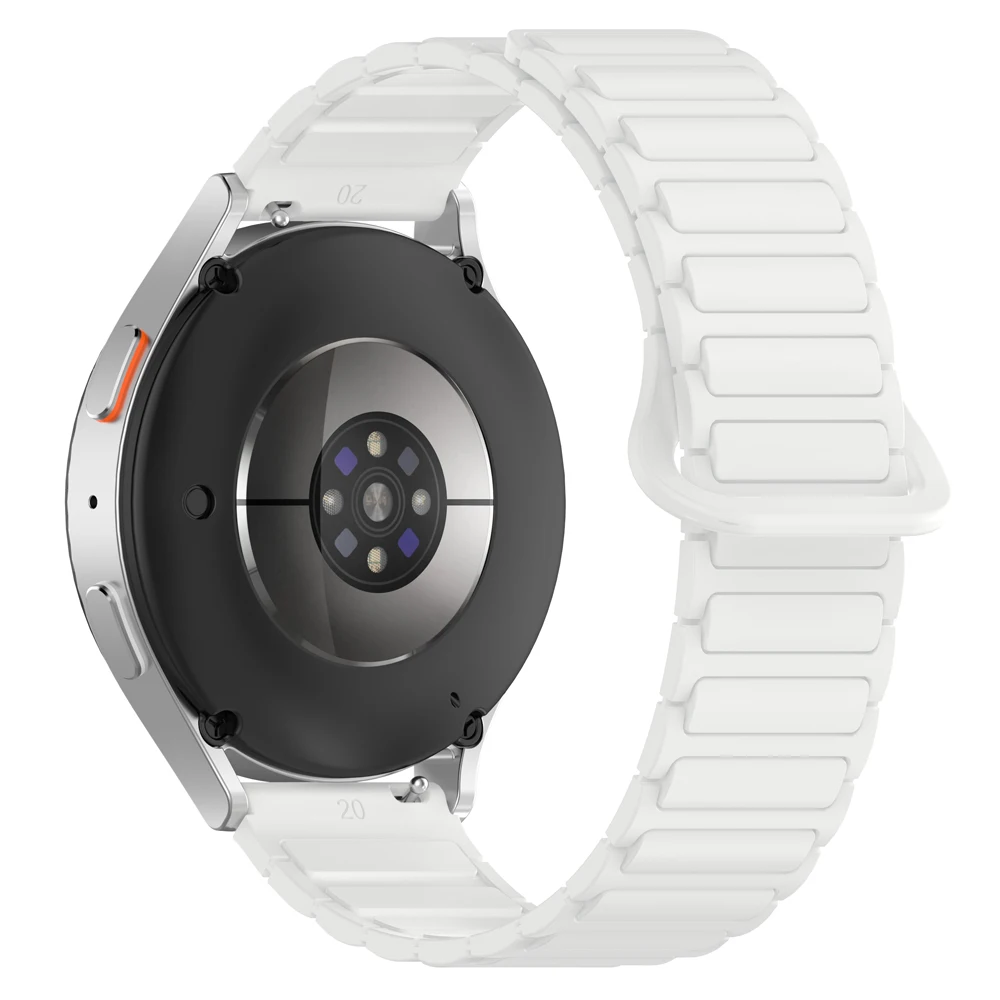 Enhanced Sport Magnetic Loop Band - Premium Silicone Strap, Adjustable Fit Bracelet, Multiple Sizes Available