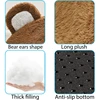 Winter Cat Bed Warm Pet House Soft Long Plush Kitten Lounger Cushion Small Dogs Tent Cave Beds For Cozy Cat House Mat Supplies 6