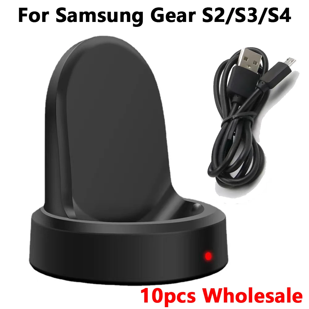 10pcs QI Wireless Charger Dock For Samsung Gear S3 Frontier S2 S4