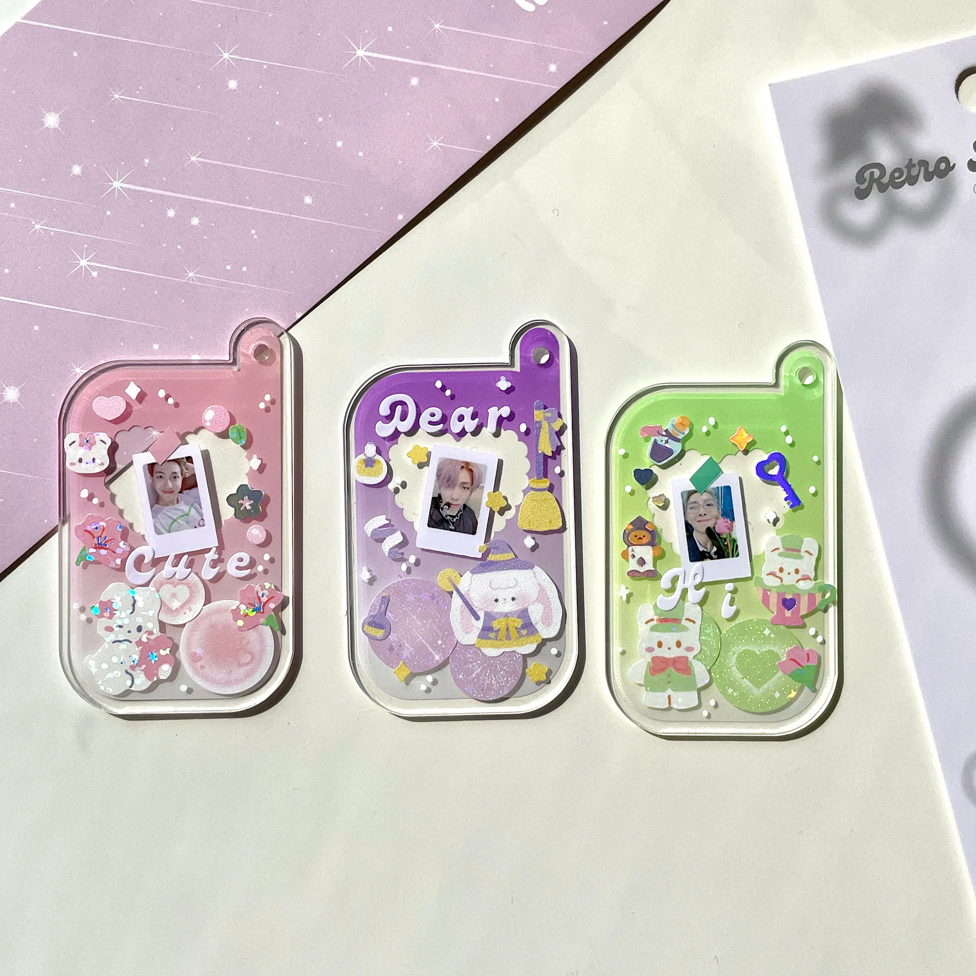 MINKYS Ϳ 䳢  DIY Ű ü, ī  ũ ũ,  Ѵ Ʈ, б , Ϳ 12 