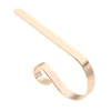 1pc Metal Bronze/Gold Christmas Stocking Holder Hanging Hooks Buckles Fireplace Mantel Self Adhesive Hanger for Party Ornament 1