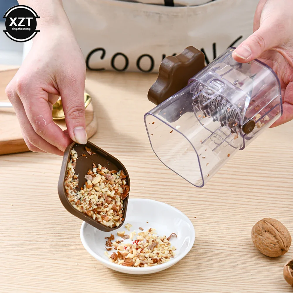 Nut Crusher Manual Peanut Paste Masher Portable Dried Fruit Crusher Grinder Hand Walnut Chocolate Chopper Kitchen Accessories nut crusher