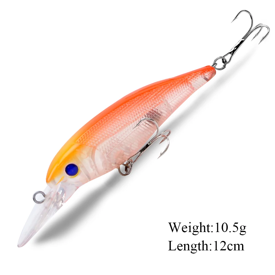 Topline Tackle 10Colors Hot Fishing Lures Assorted Minnow Crank Move Weight  System Wobbler Model Crank Artificial Bait 1pcs/lot - AliExpress