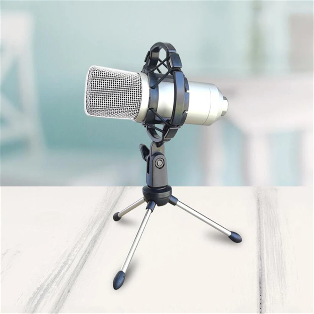 Universal Condenser Microphone Shock Mount Holder for Large Diaphram Mic Clip