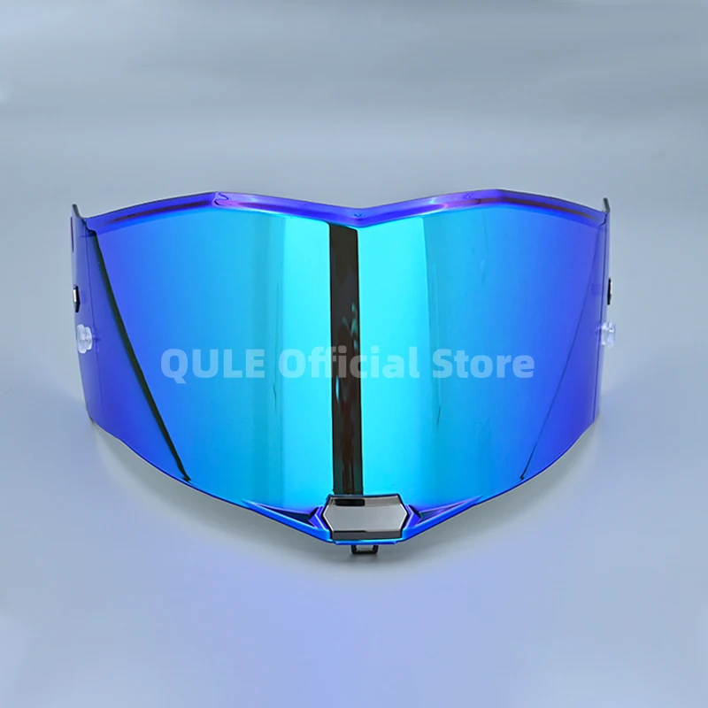 Helm Visier Für LS2 FF805 Motorradhelm - Golden Red Sonnenschutz Mit Hoher Stabilität