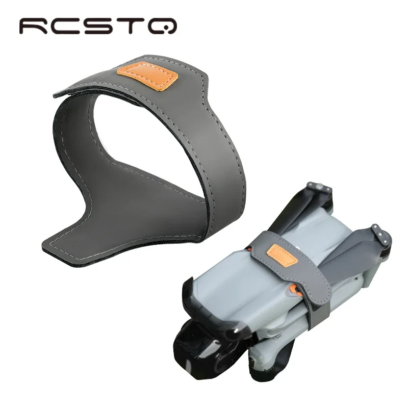 

RCSTQ Propeller Strap For DJI Air 3 Drones Propeller Holder PU Leather Protector Buncher Fixed Mount For Air3 Drone Accessories