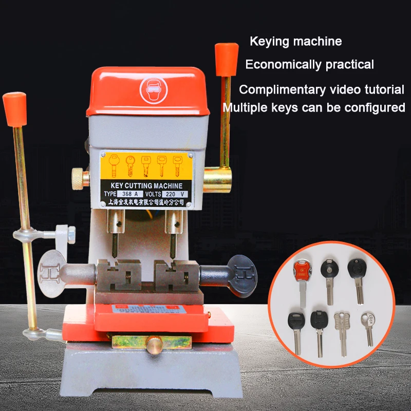 368A220VKeyMachineVerticalKeyCuttingMachineKeysCopierfor