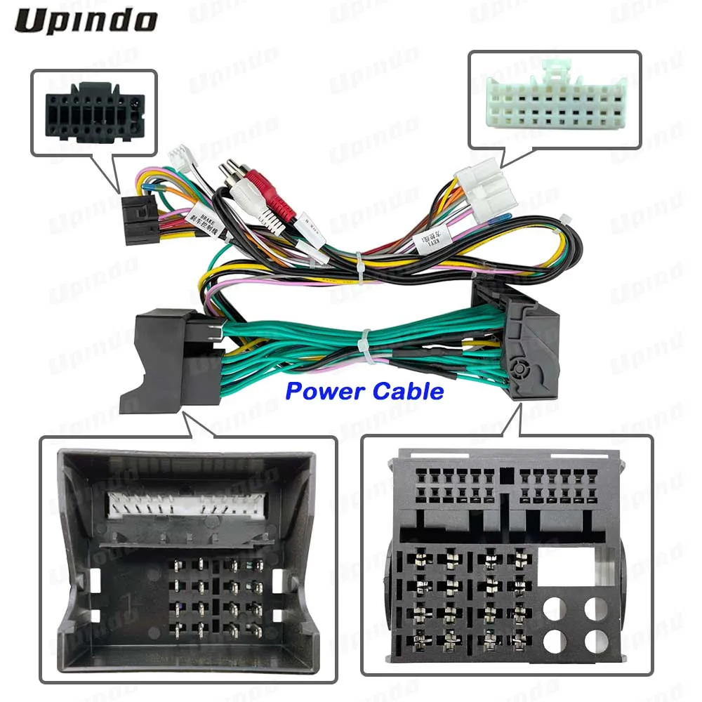 Upindo CAN Bus Radio Wiring Harness Adapter dla Volvo XC60