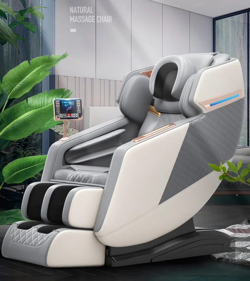 Electric Full Body Massage Chair, AI Voice Function for Salon Andhouse Party, Luxury Edition Comfort Zero Gravity