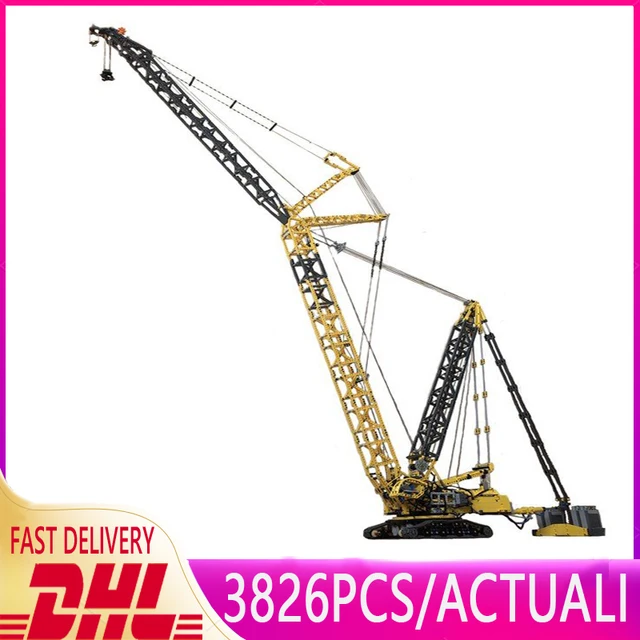 Hot MOC-39663 Liebherr Crane Boom Remote Control Building Blocks Bricks MOC 46578 Kids Toys Birthday Christmas Gift MOC 33210 1