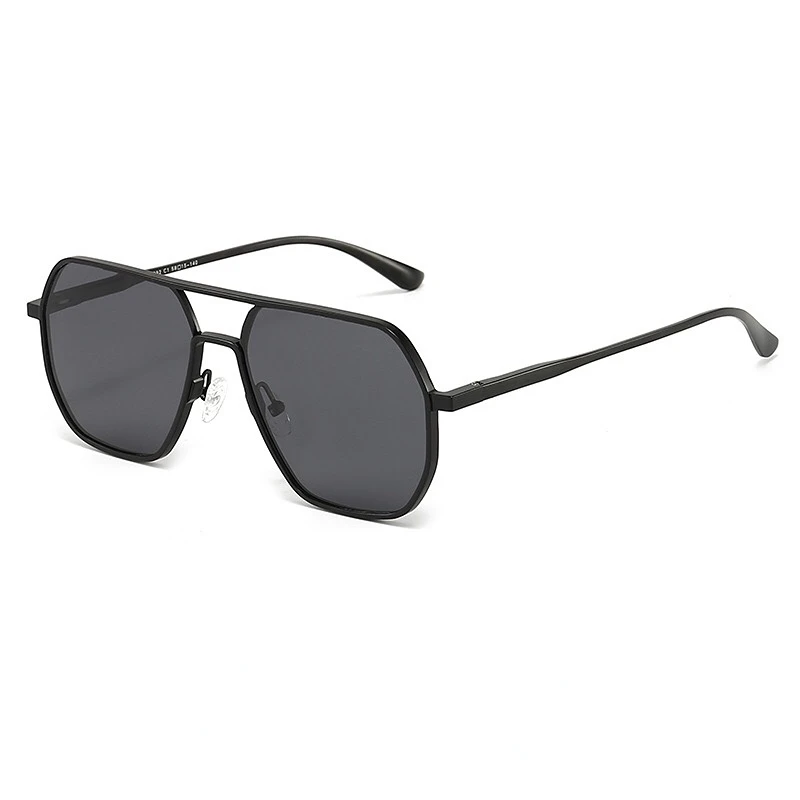 Men's Pilot Sunglasses 2023 New Retro High Quality Metal Frame Night Vision Driving Glasses Polarized Fishing Glasses_voghion.com