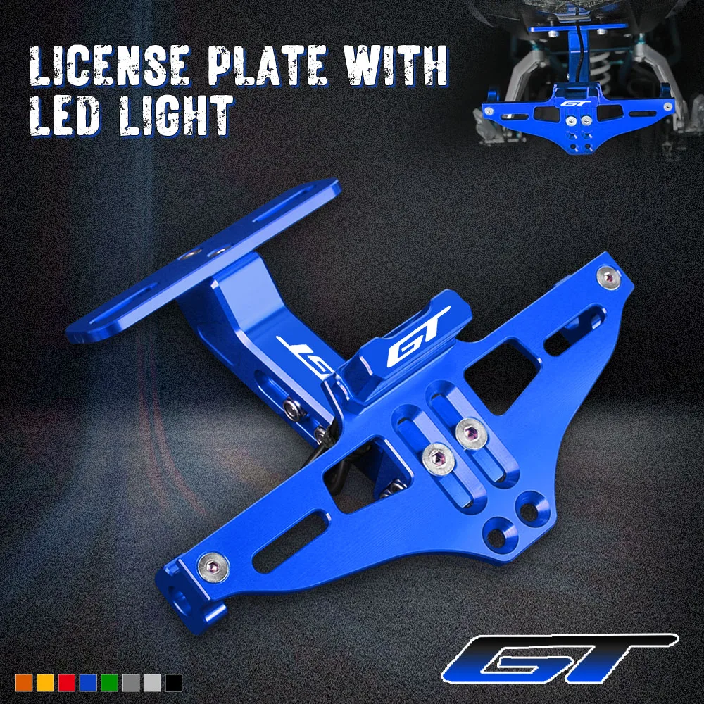 

For BMW C400GT C650GT F800GT GT250R GT650R GTR1400 Motorcycle Accessores Rear License Plate Holder Mount LED Turn Signal Lights