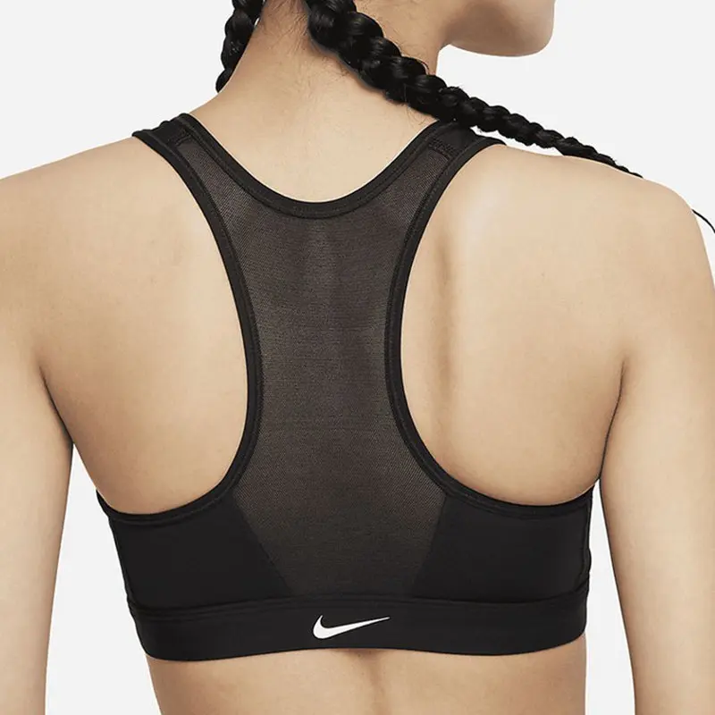 Original New Arrival NIKE AS W NK DF SWSH ZIP FRONT BRA Women's