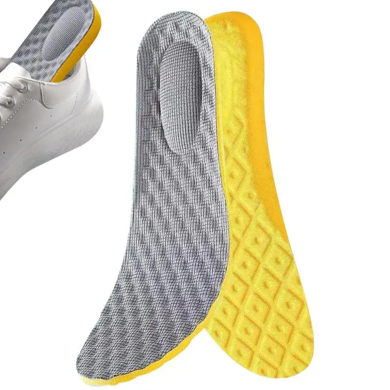 

Memory Foam Insoles For Shoes Sole Mesh Deodorant Breathable Cushion Running Insoles For Feet Man Women Orthopedic Insoles