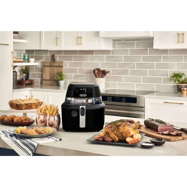 5-Quart Air Fryer with LCD Touch Screen,Black - AliExpress