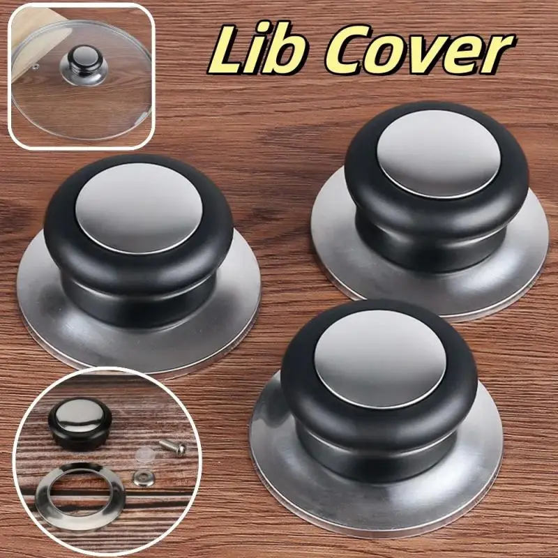 Replacement Knob Handle for Glass Lid Stainless Steel Pot Pan Cover Cookware Accessories Kitchen Tools