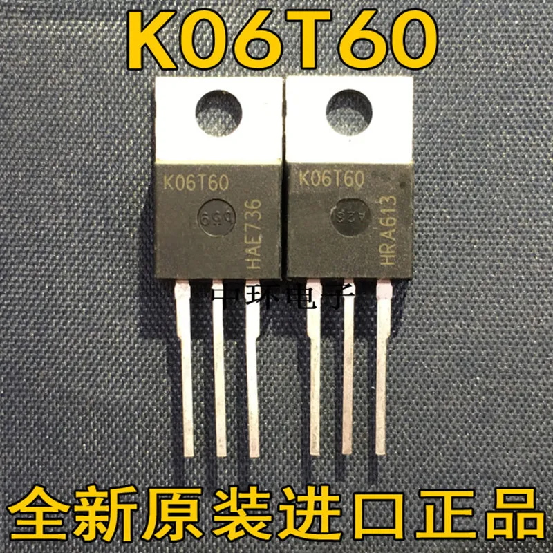 

10 шт. IKP06N60T K06T60 TO-220 600V 6A & IKP10N60T K10T60 TO-220 600V 10A