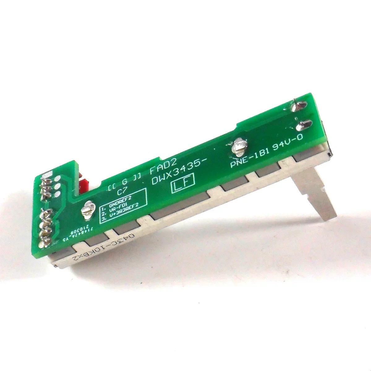 파이오니어 DJM 750 (DWX3435 / DWX3437) 용 업그레이드 페이더 어셈블리 Ch2 또는 Ch4, 1 개