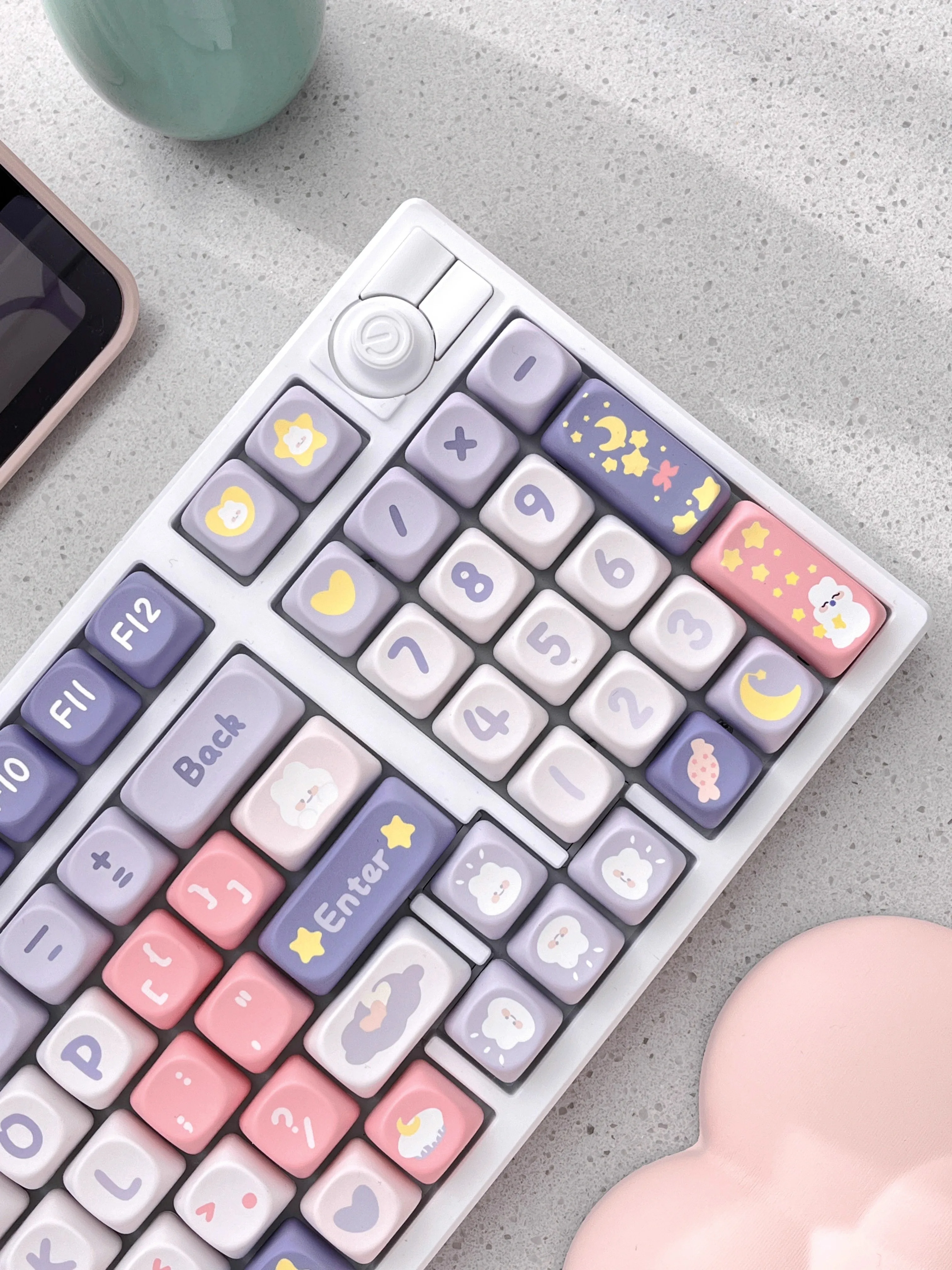 Keyboard Cap, Anime Keycap, MOA SOA, Acessórios Teclado Mecânico, Presente