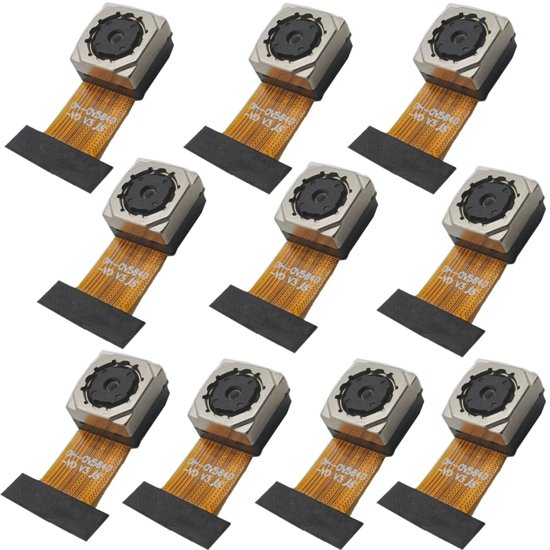 

10Pcs/Lot OV5640 AF 70° 5MP High Definition Camera Module for ESP32-CAM Auto Focus Soft Board 24PIN 0.5MM Pitch