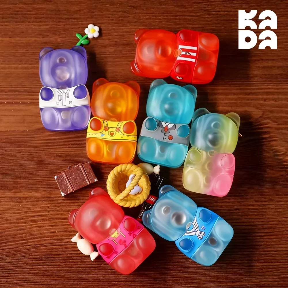 KADA EDC 리틀 베어 2.0 피젯 슬라이더 스트레스 해소 장난감 푸시 슬라이더 피젯 토이 성인용 오리지널 디자인