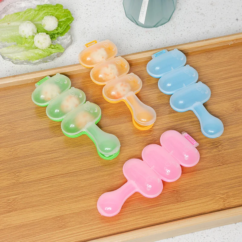 

1pc Sushi Mould Rice And Vegetable Roll Mould Food Decoration Ball Bento Gadget Creative Diy Kitchen Tool Lunch Making Mould
