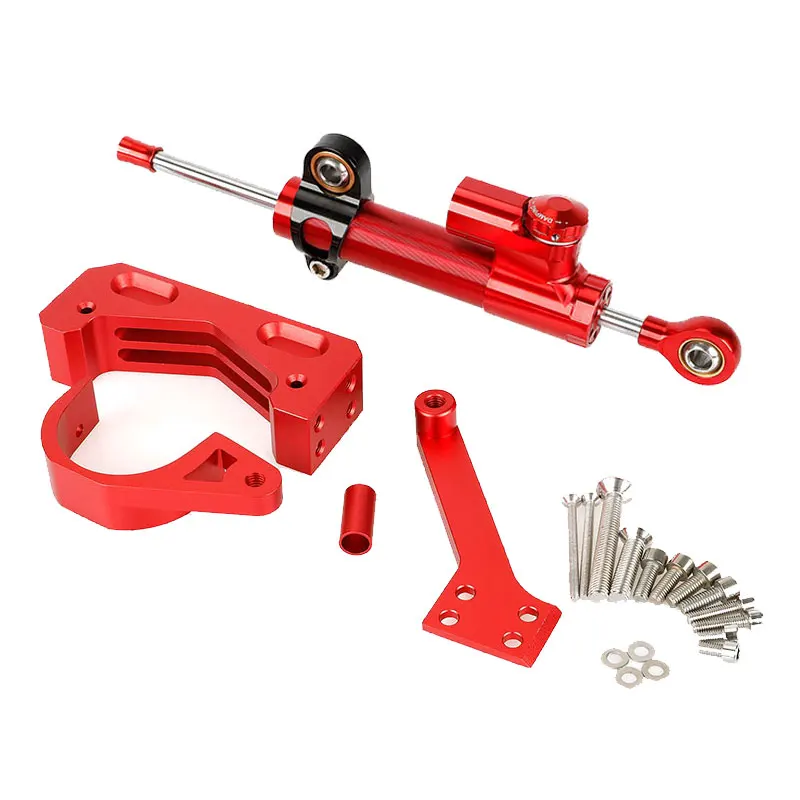 

Ulip For Zero 10X Electric Scooter Steering Stabilizer Damper Front Wheel Shock Absorber Modification Bracket Kit Accessories