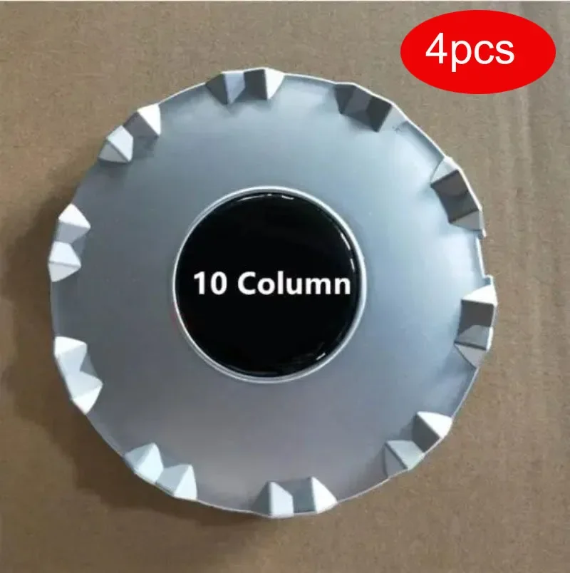 4pcs For Sonata Hub Cover Center Small Wheel Cap Ferry Cover 9 -10column Silver Plastic Cover Clearance Drop Ship