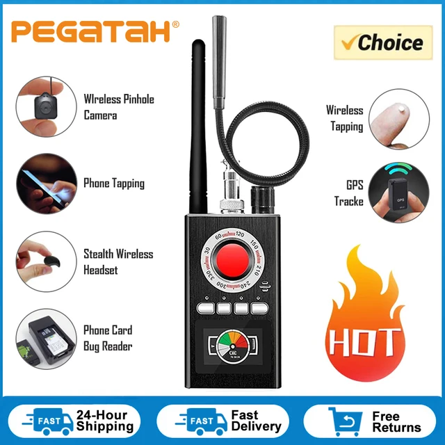 Multi-function K18 K88 Anti Theft Detector GPS Scanning Detection Instrument RF Tracker Wireless Camera Lens Device Finder 1