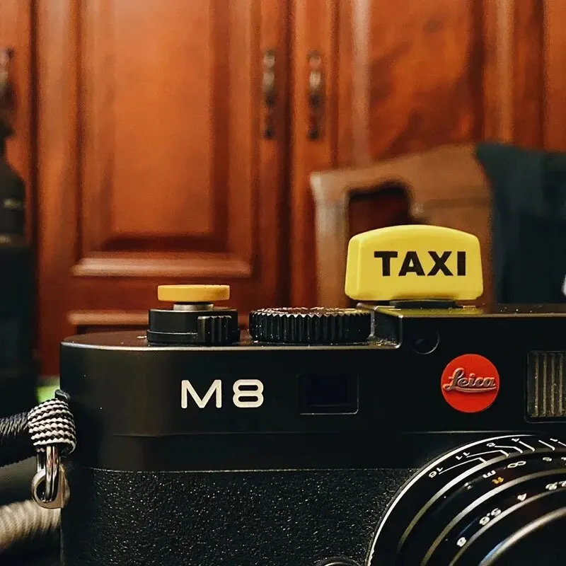 TAXI Camera Hot Shoe Cover Protective Cover Cartoon for Taxi for Sony Canon Nikon Olympus Panasonic Pentax Camera Accessories camera accessories