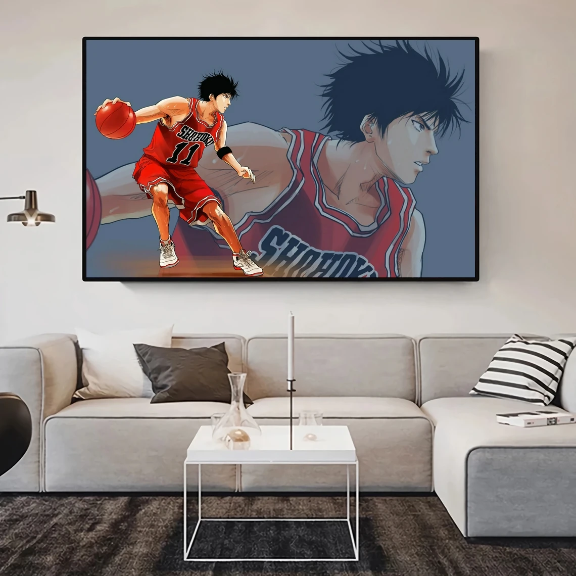 アニメ 「スラムダンク」キャンバスアート ポスター | www.chicshabu.com