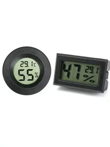 Мини цифровой измеритель влажности термометр датчик гигрометра ЖК-дисплей температура холодильник аквариум мониторинг дисплей крытый
