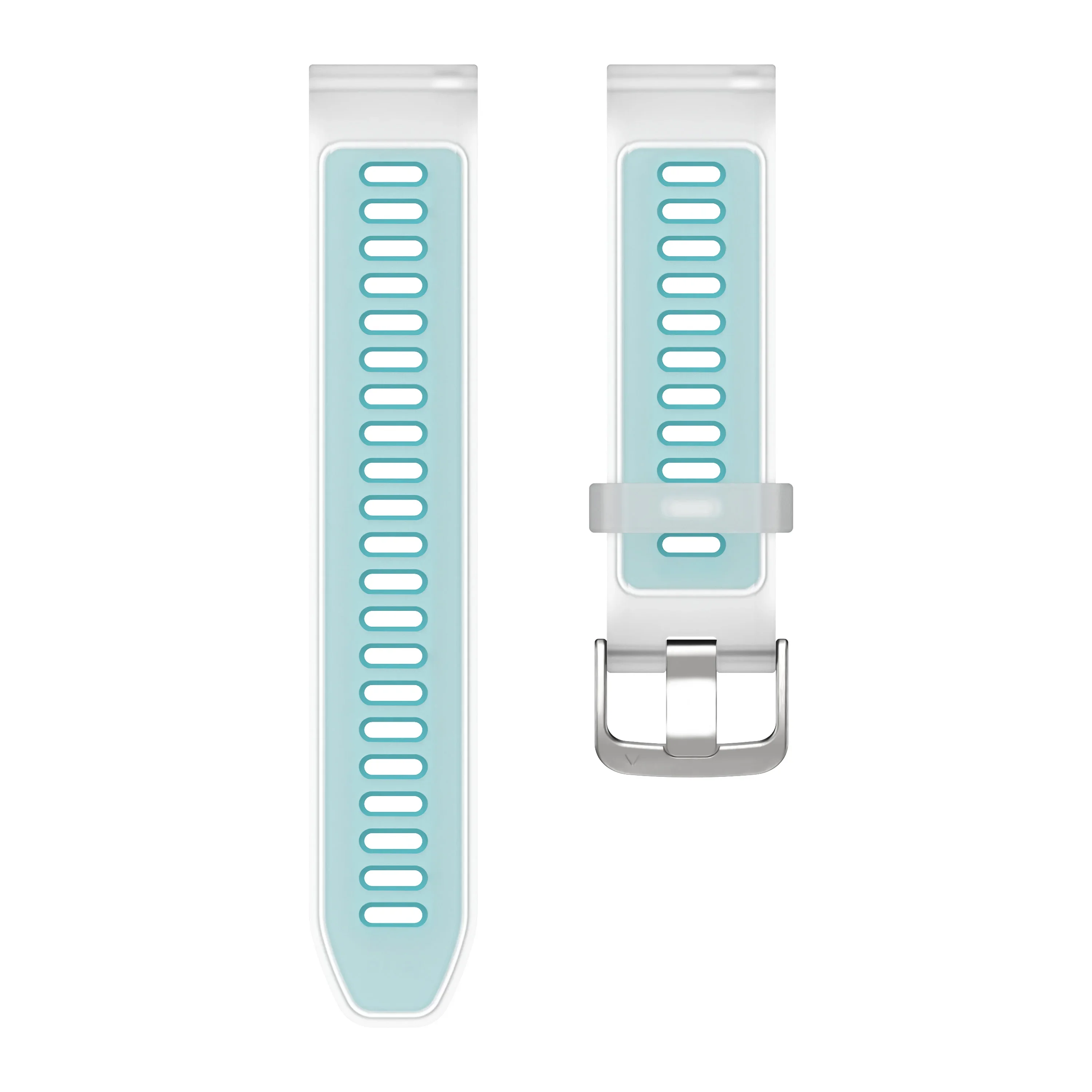 Universal 22mm Men’s and Women’s Silicone Replacement Wristband