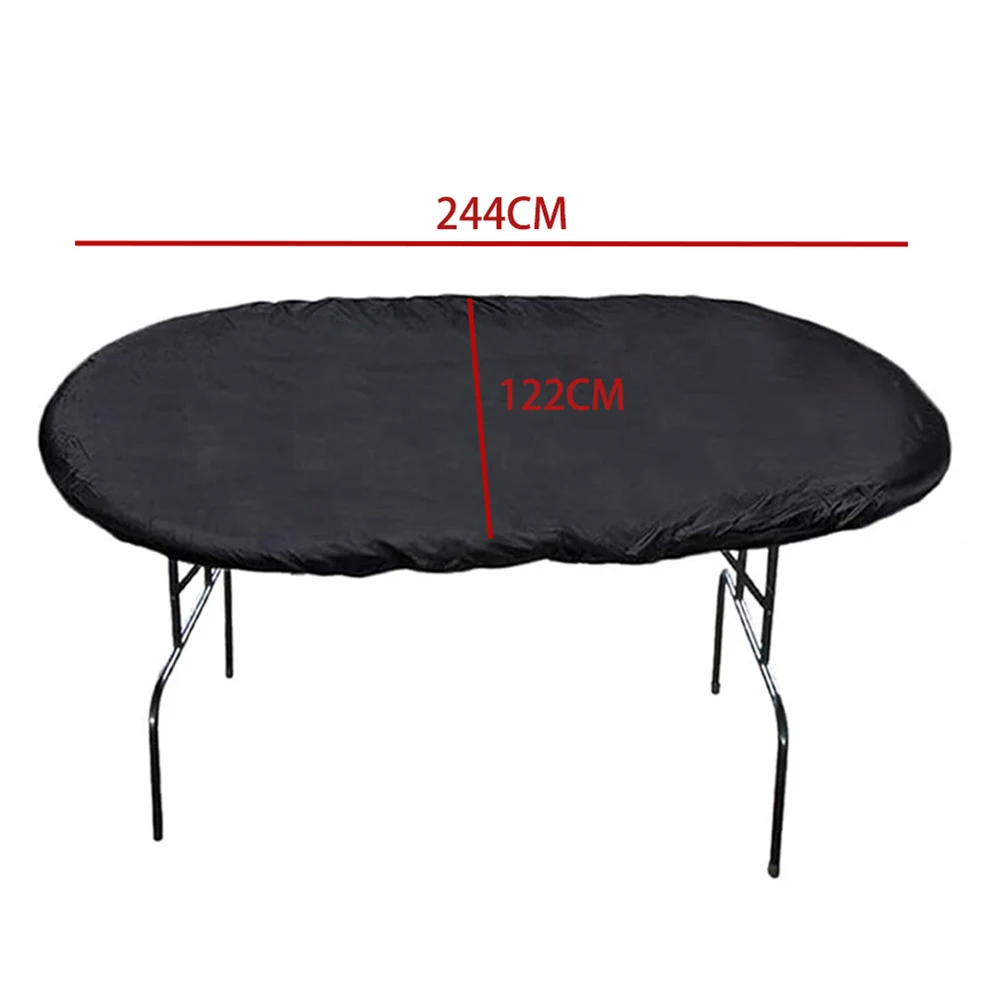 Poker Table Cover For Oval Shaped Poker Tables Dust Cover Board Game 210D 420D Oxford Cloth Table Covers
